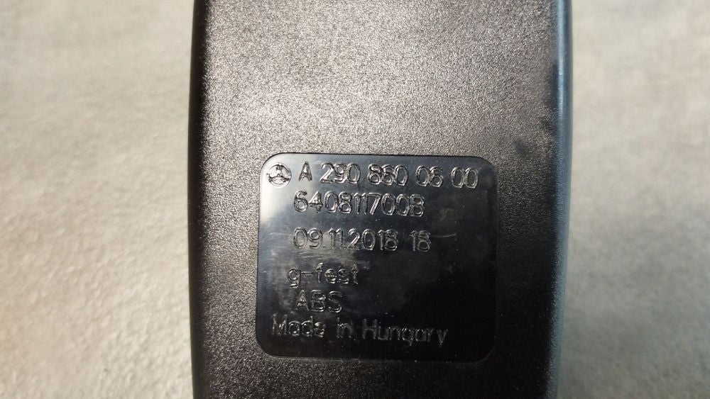 Mercedes-Benz E W213 2018 BELT HITCH BUCKLE A2908600600
