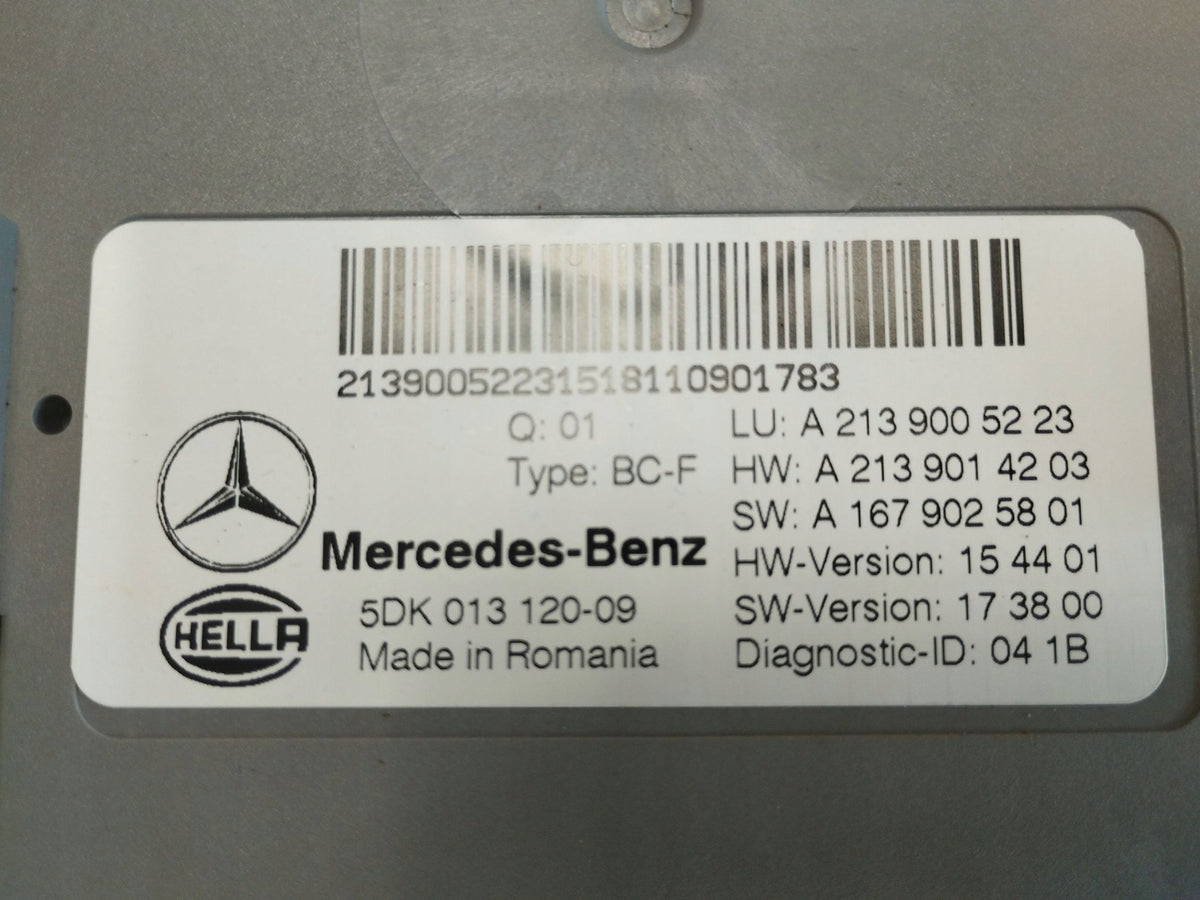 Mercedes-Benz E W213 COMFORT MODULE A2139005223