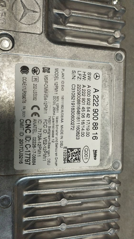 Mercedes-Benz E W213 PDC CONTROLLER MODULE A2229008816