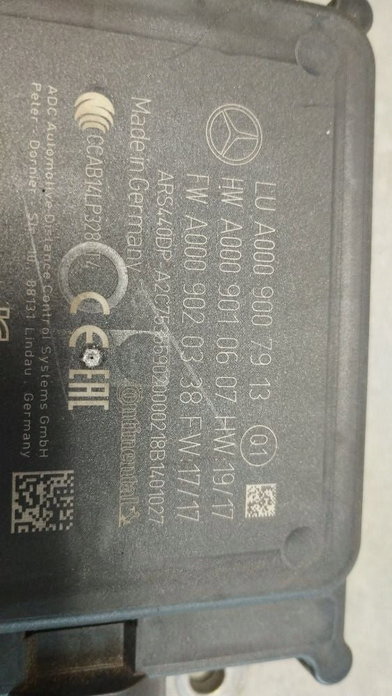 Mercedes-Benz E W213 radar sensor distronic A0009007913
