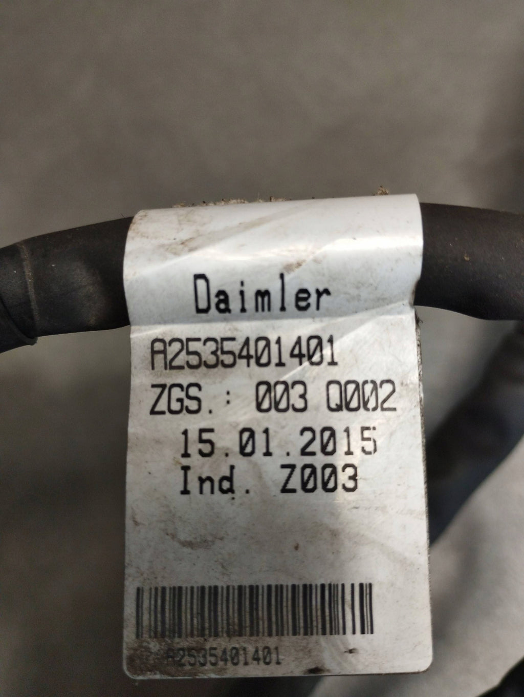Mercedes-Benz GLC X253 ALTERNATOR BEAM A2535401401