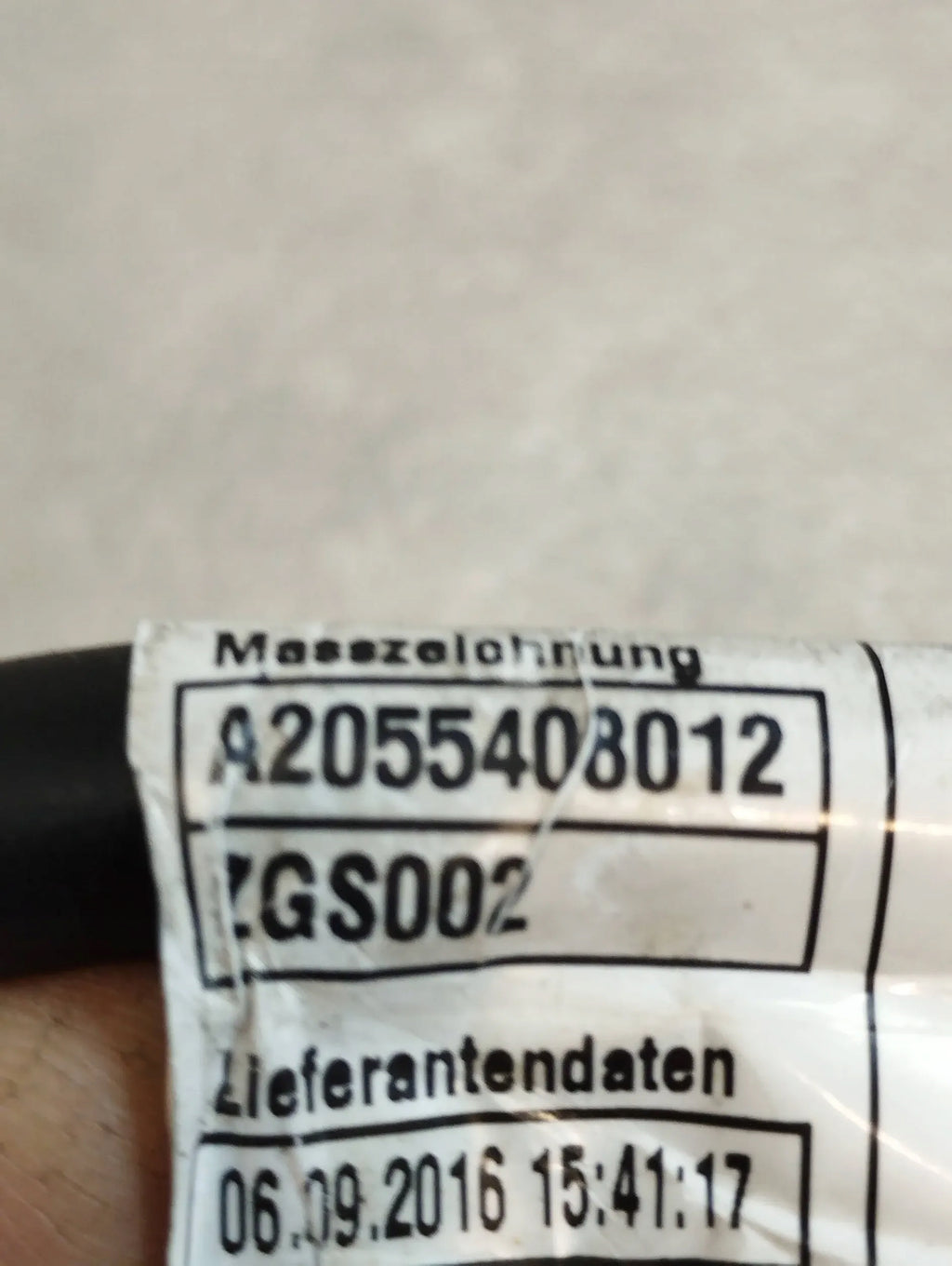 Mercedes-Benz GLC X253 BATTERY CABLE A2055408012