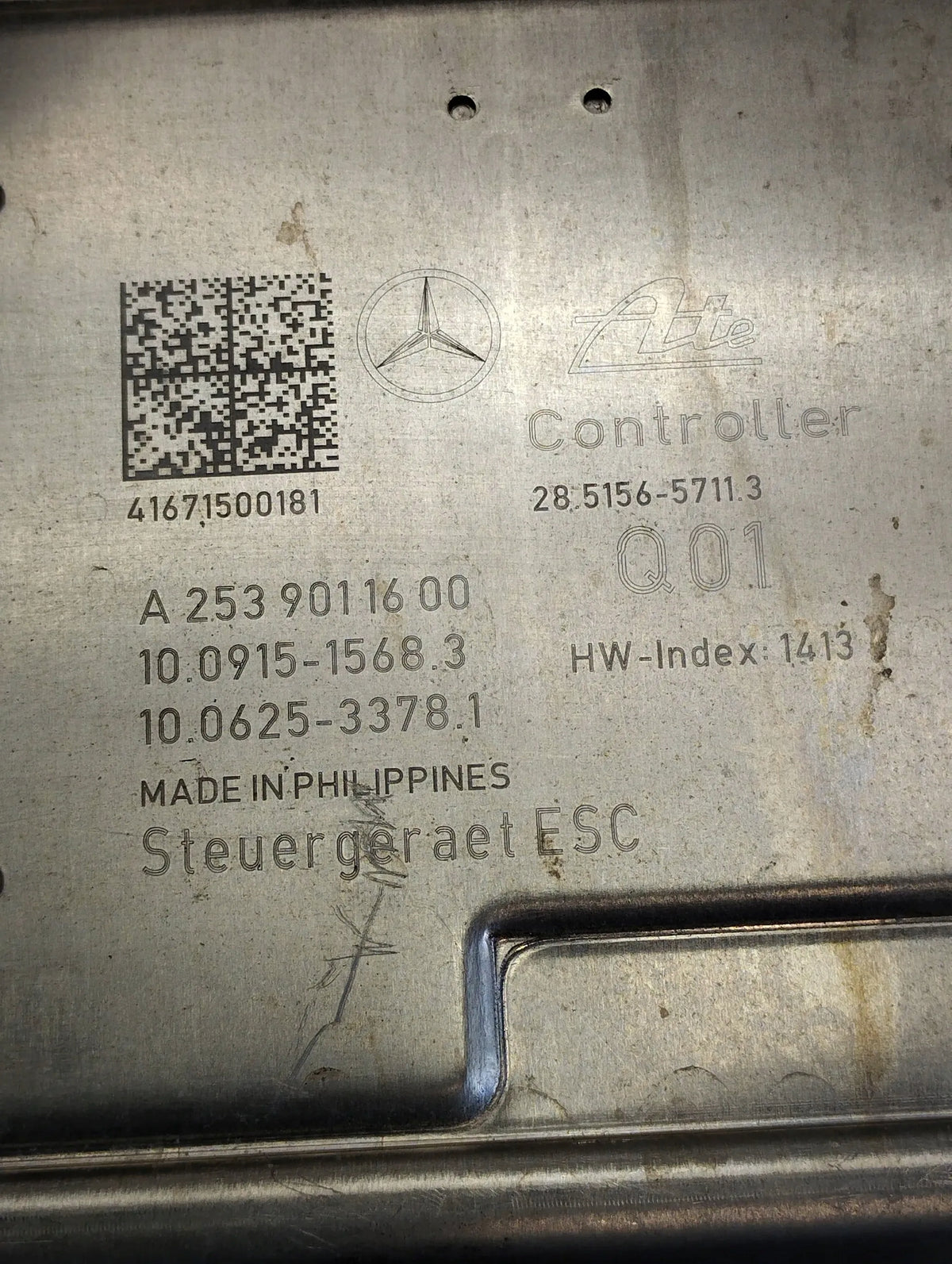 Mercedes-Benz GLC X253 PUMP DRIVER ABS A2539011600