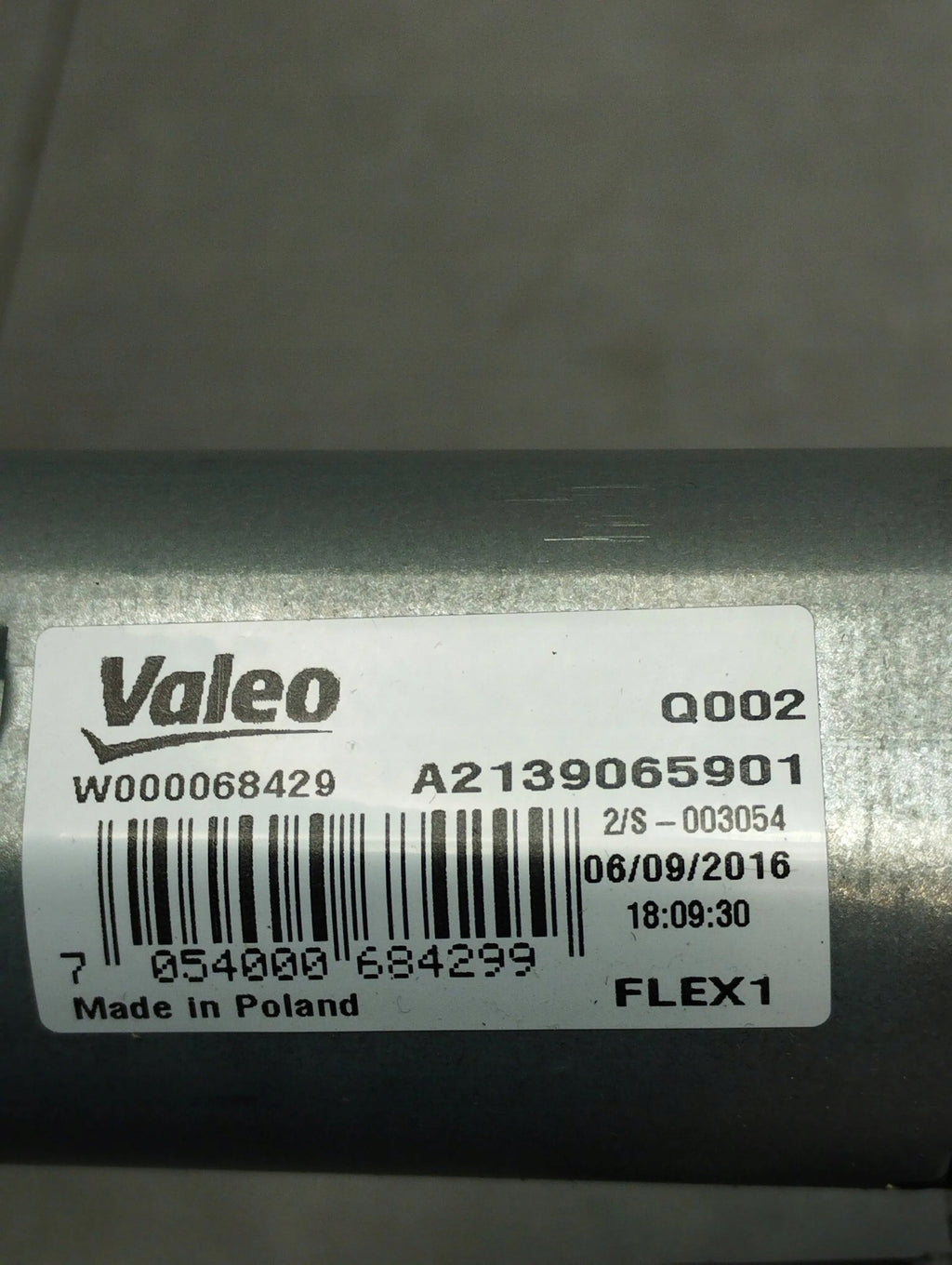 Mercedes-Benz GLC X253 WIPER MOTOR REAR A2139065901