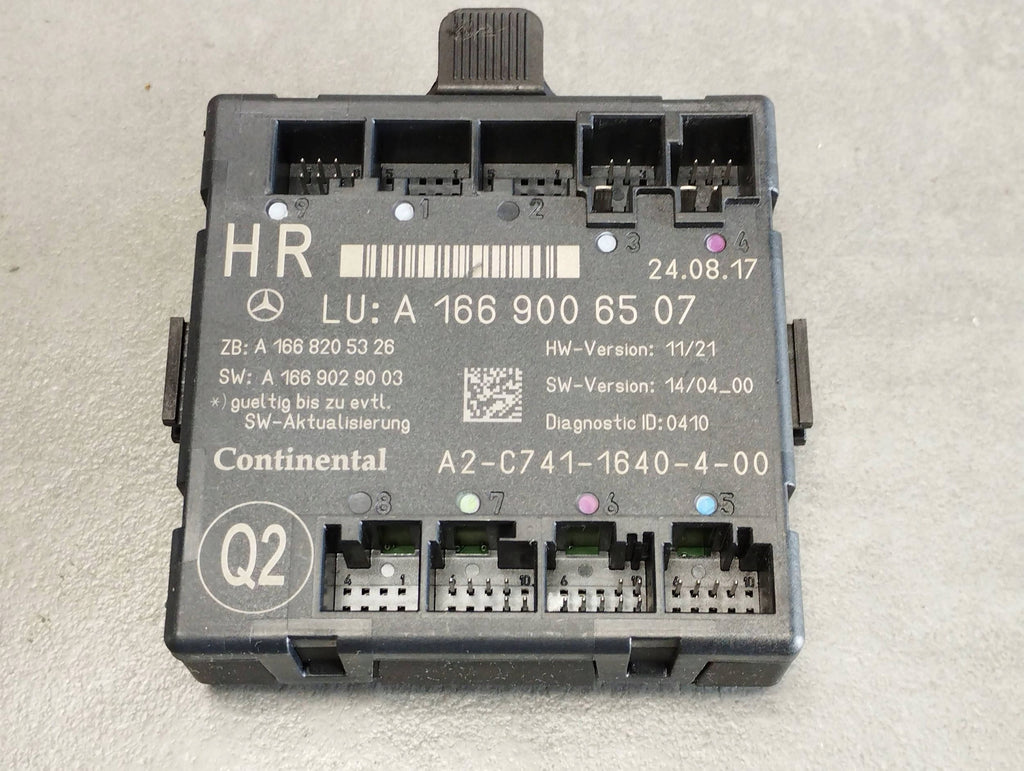 Mercedes-Benz GLE W166 DOOR MODULE RIGHT REAR A1669006507