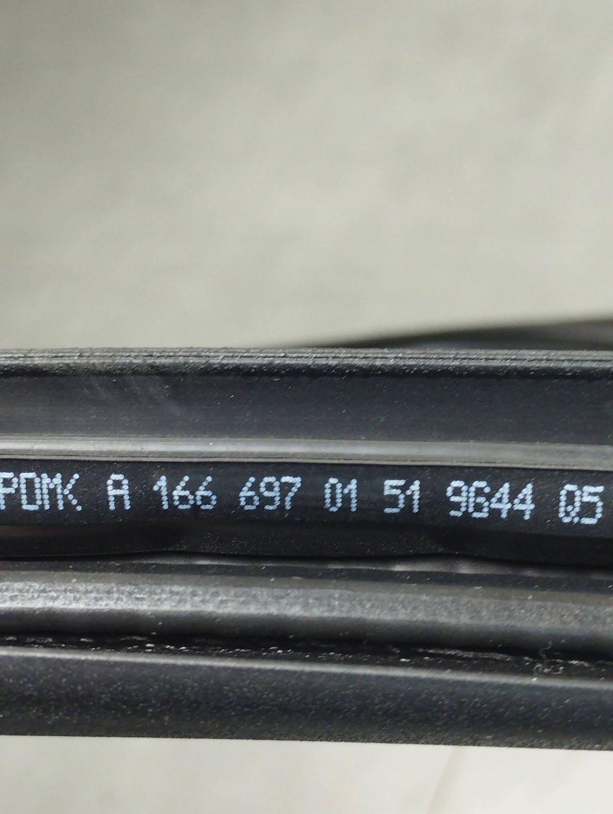 Mercedes-Benz GLE W166 DOOR SEAL LEFT REAR A1666970051