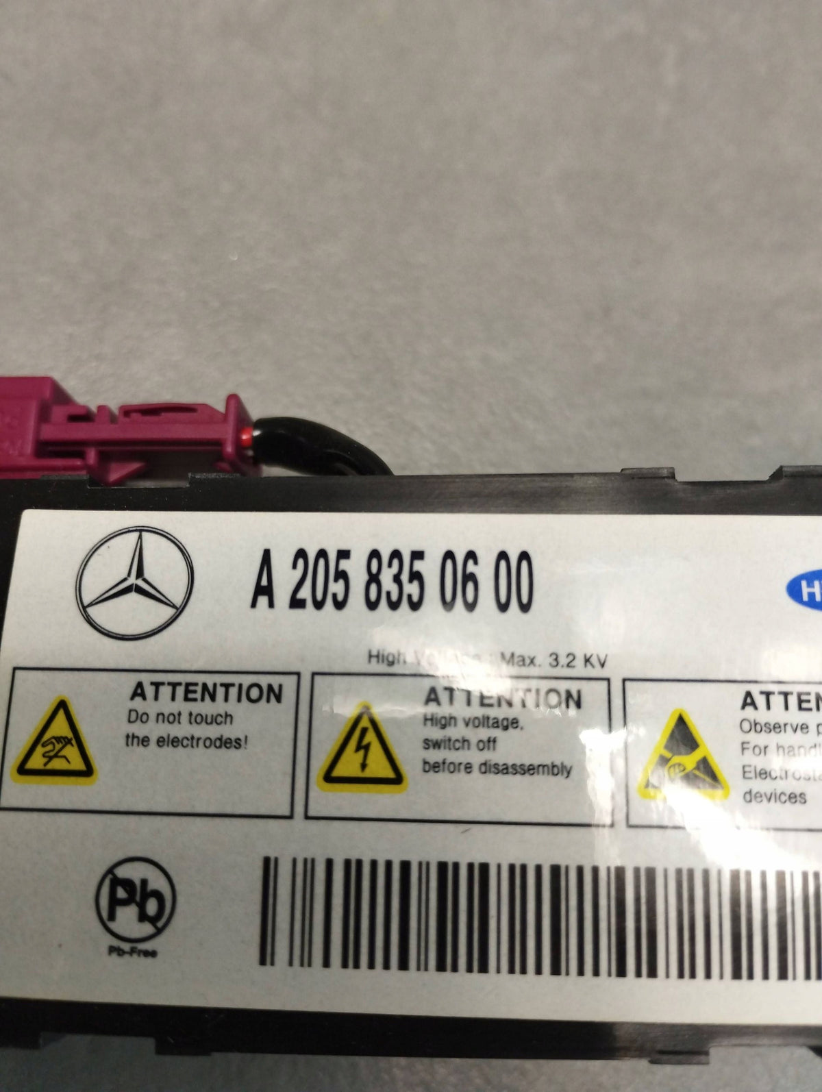 Mercedes-Benz GLE W166 IONIZER A2058350600
