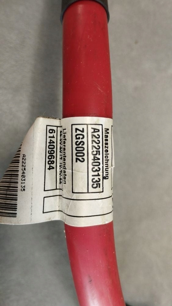 Mercedes-Benz S W222 2014 CABLE PLUS CABLE A2225403135