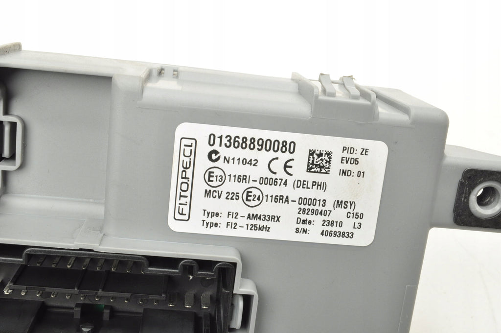 NEMO BIPER FIORINO FIAT QUBO FUSE BOX 01368890080