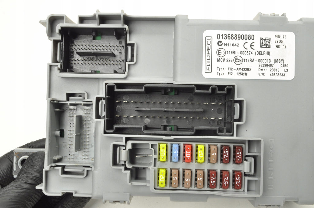 NEMO BIPER FIORINO FIAT QUBO FUSE BOX 01368890080