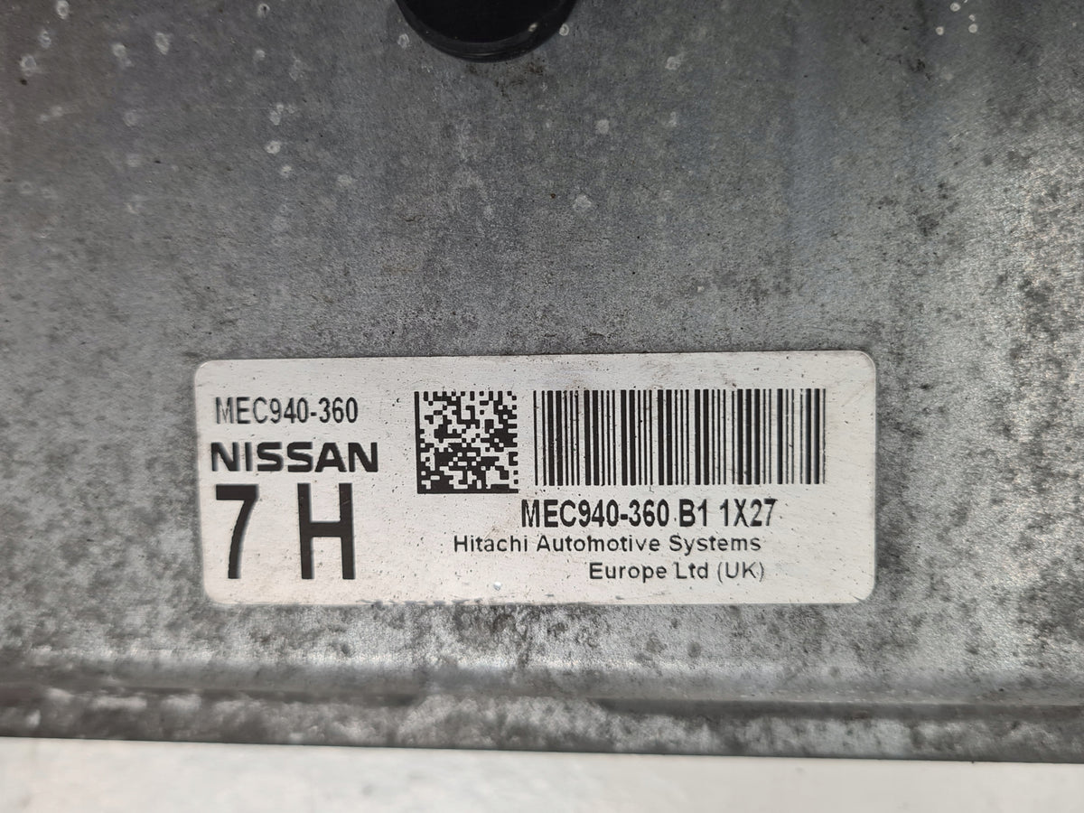 NISSAN JUKE F15 ENGINE DRIVER 1.6 16V MEC940-360