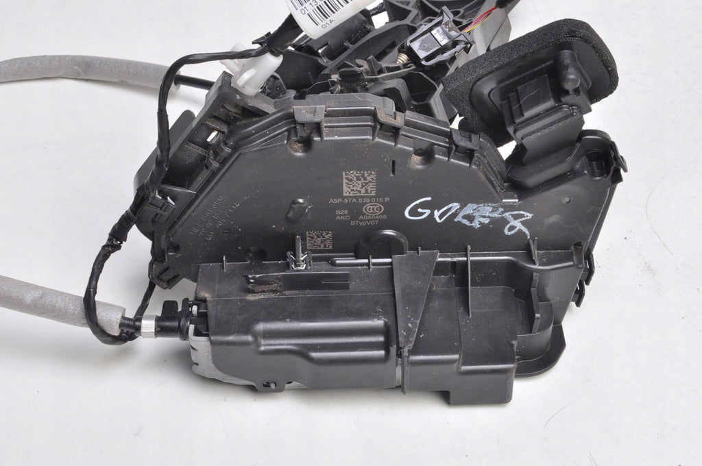 OCTAVIA IV VOLKSWAGEN GOLF VIII DOOR LOCK LEFT REAR 5TA839015P