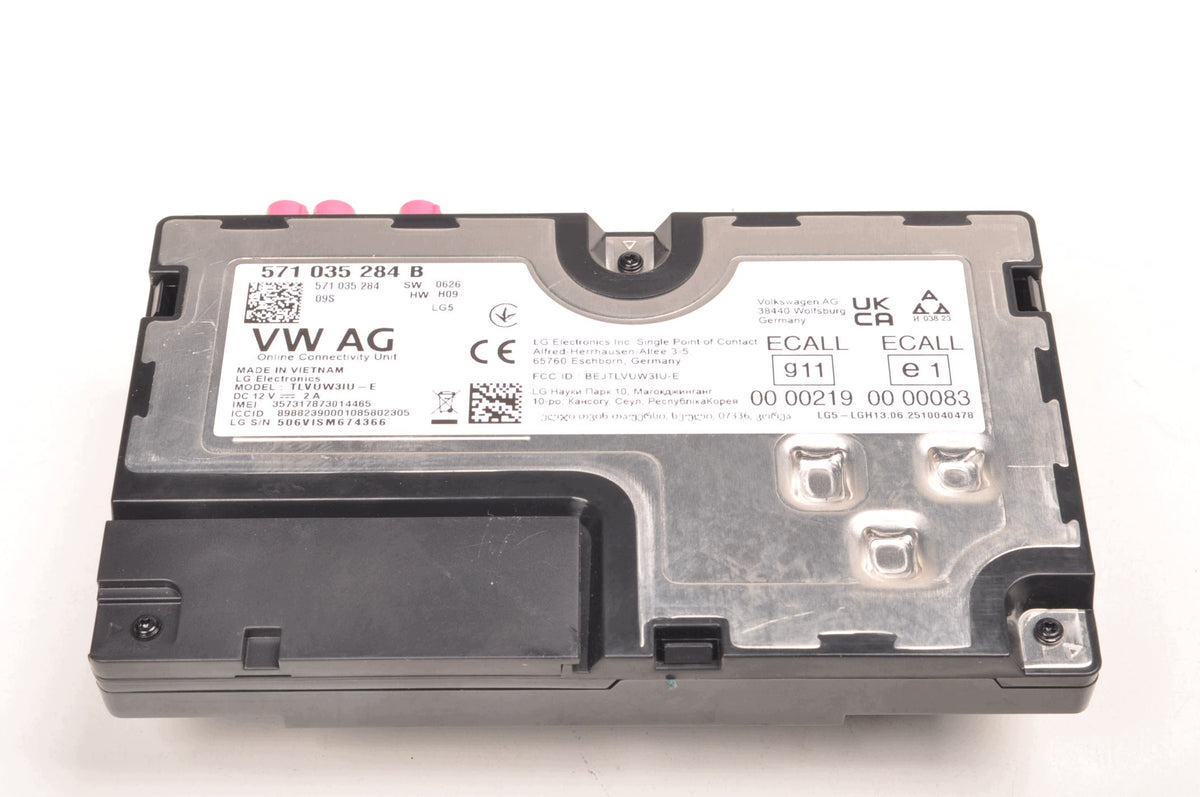 ONLINE CONTROLLER MODULE VOLKSWAGEN GOLF VIII 571035284B 2025