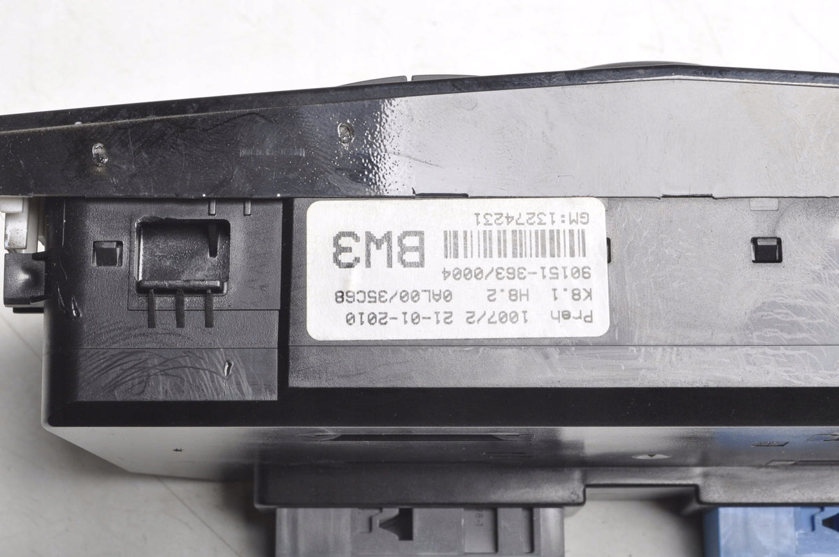 OPEL ASTRA H III PANEL AIR CONDITIONING SWITCH 13274231