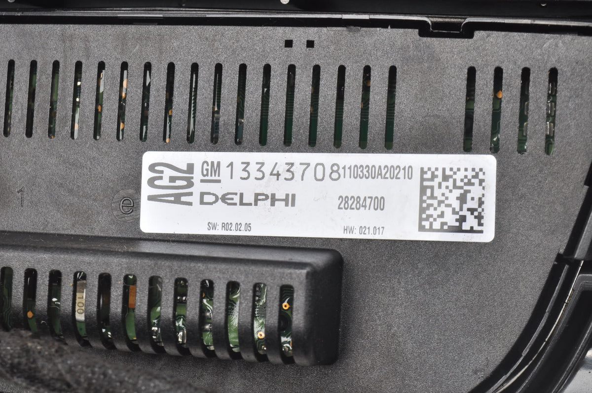 OPEL ASTRA J IV PANEL AIR CONDITIONING SWITCH 13346050 13343708