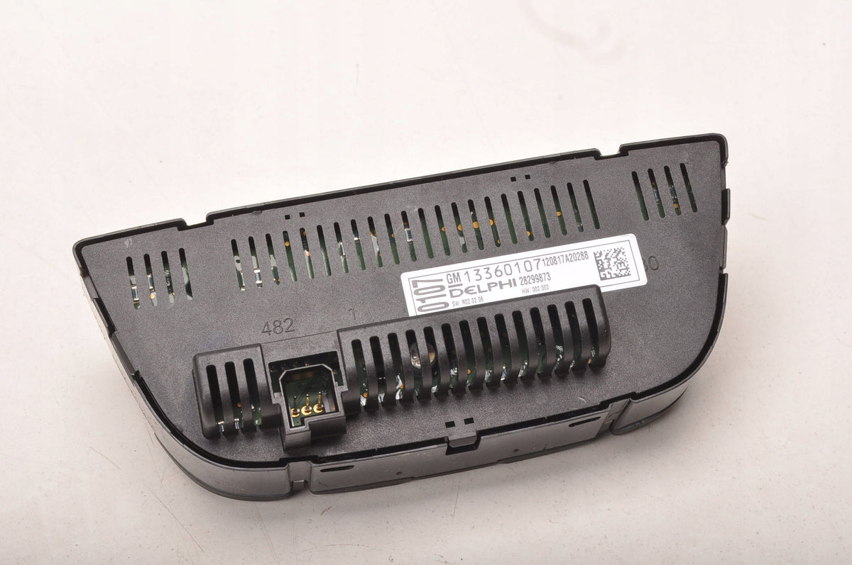 OPEL ASTRA J IV PANEL AIR CONDITIONING SWITCH 13360107