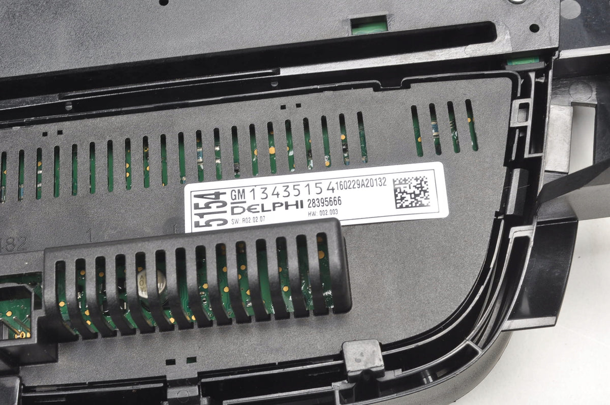 OPEL ASTRA J IV PANEL AIR CONDITIONING SWITCH 13397126 13435154