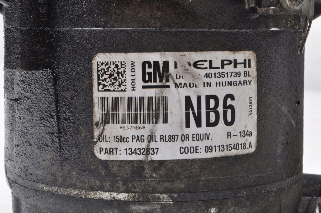 OPEL ASTRA J ZAFIRA B II 1.7 CDTI AIR CONDITIONING COMPRESSOR 13432837 LIFT