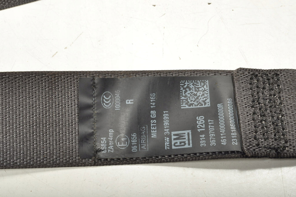 OPEL ASTRA K SEAT BELT RIGHT FRONT 39141266
