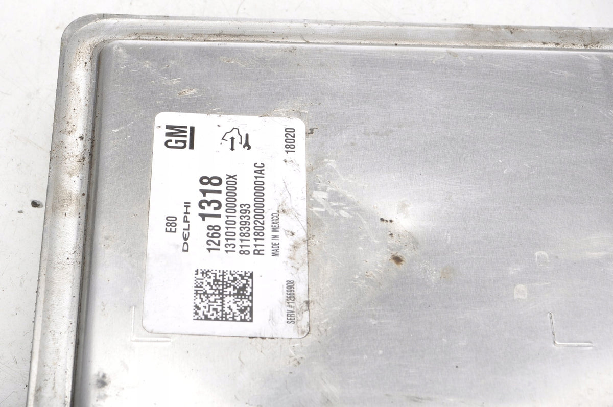 OPEL ASTRA K V 1.0 12V Turb COMPUTER ENGINE CONTROLLER 12681318