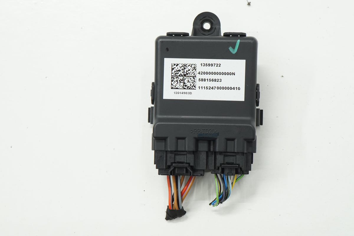 OPEL ASTRA K V 16R MODULE SEAT CONTROLLER 13599722