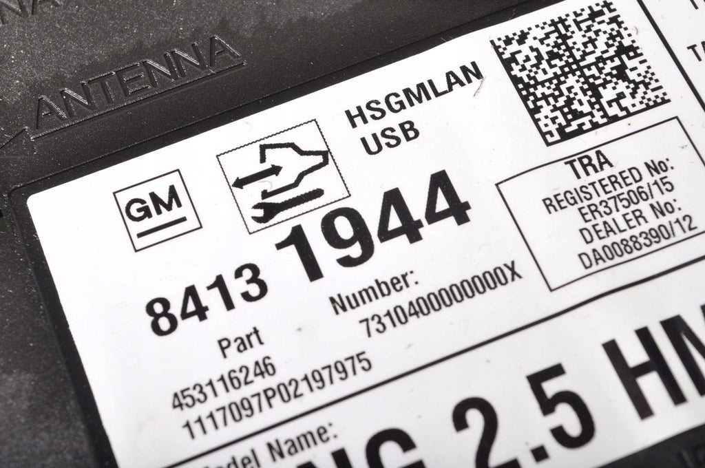 OPEL ASTRA K V MODULE DRIVER HMI 84131944