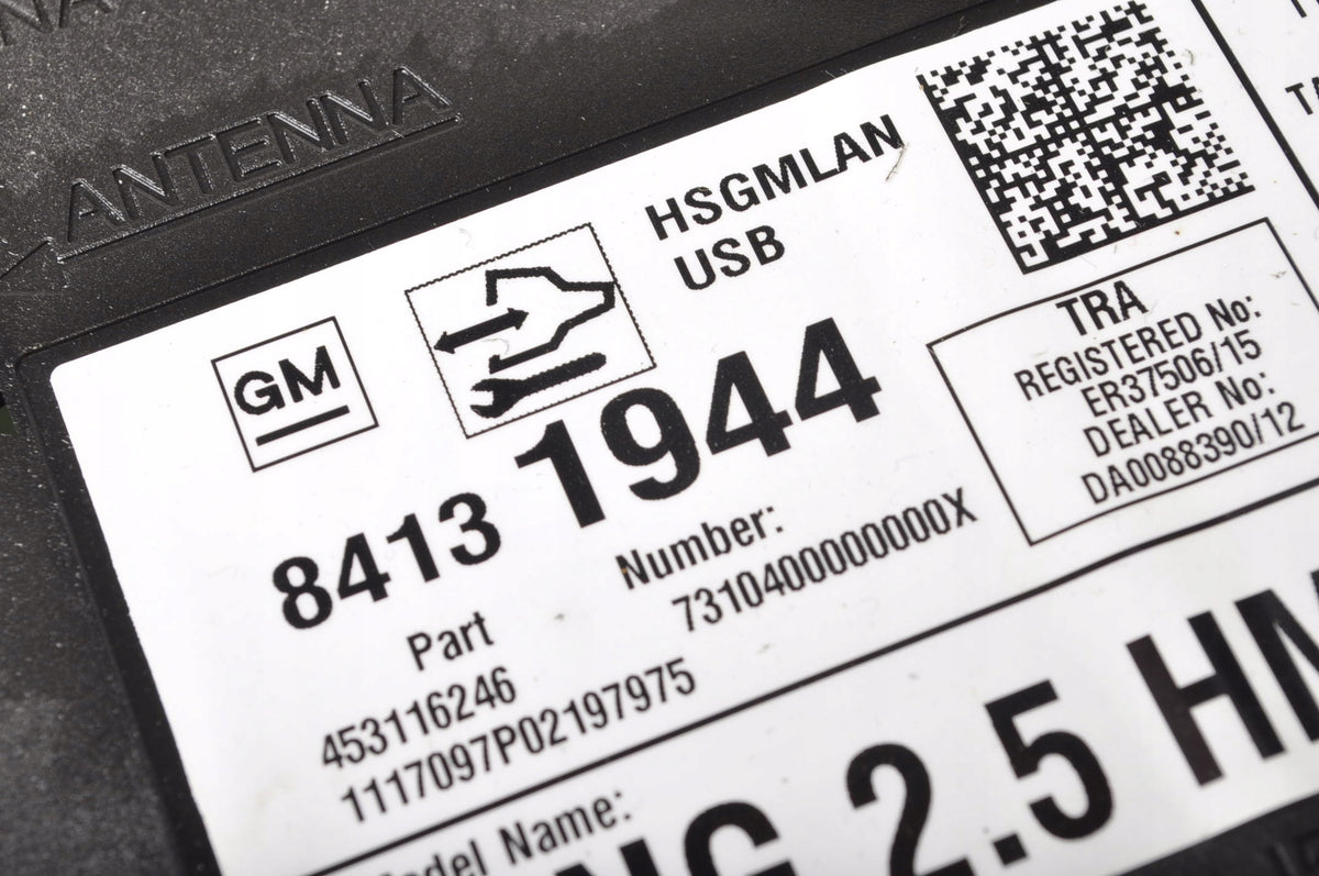 OPEL ASTRA K V MODULE DRIVER HMI 84131944