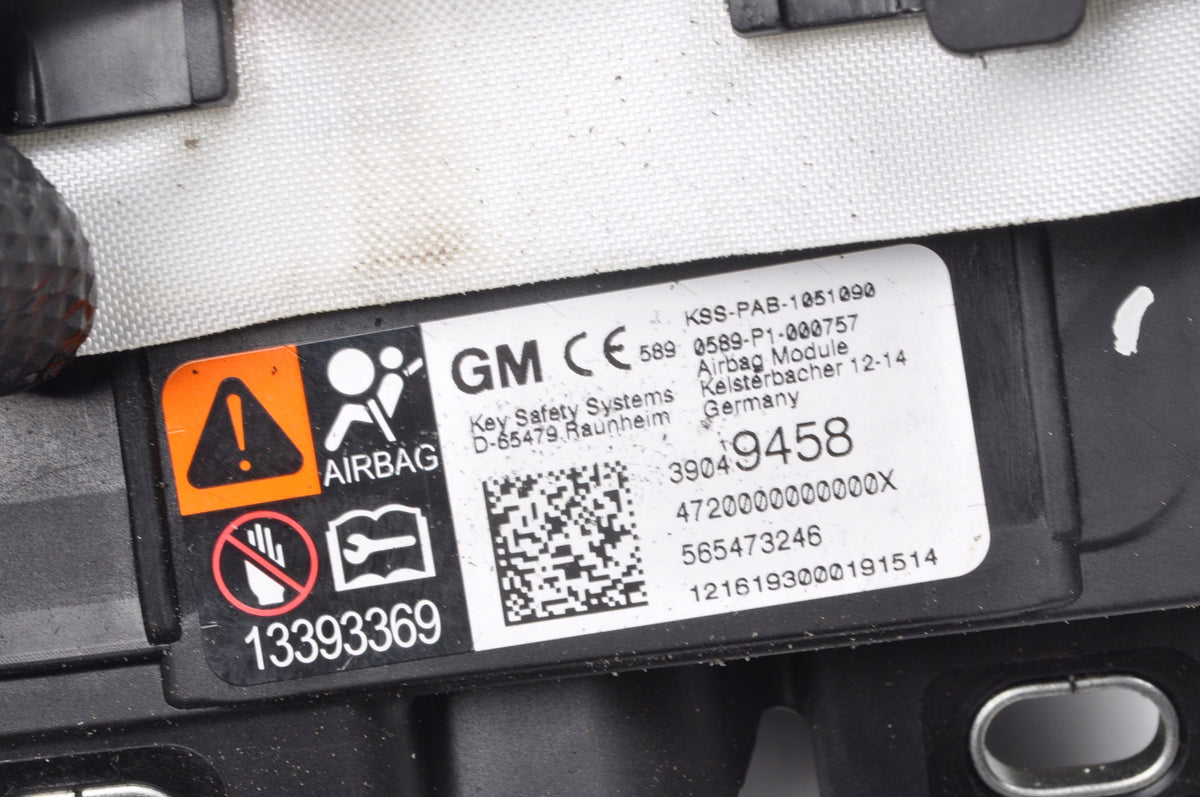 OPEL ASTRA K V PASSENGER AIRBAG CUSHION 565473246