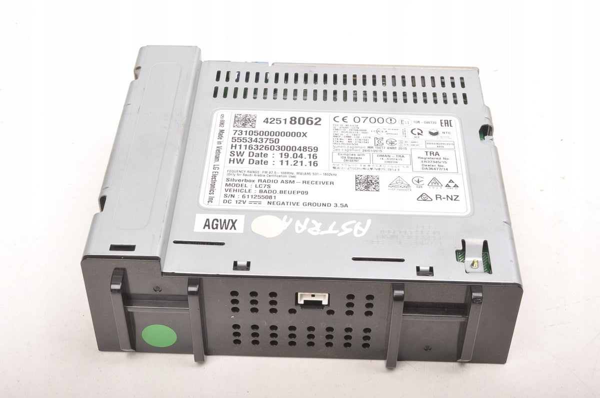 OPEL ASTRA K V RADIO NAVIGATION 42518062
