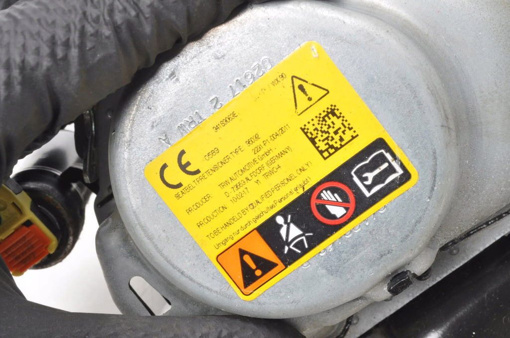 OPEL ASTRA K V SEAT BELT RIGHT REAR 2 ROW HB 5D 34195019