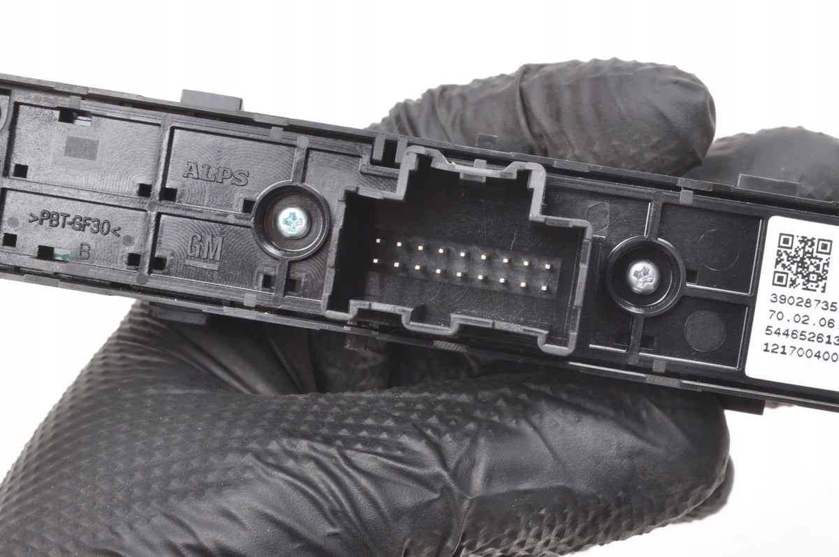 OPEL ASTRA K V SWITCH PANEL 39028735