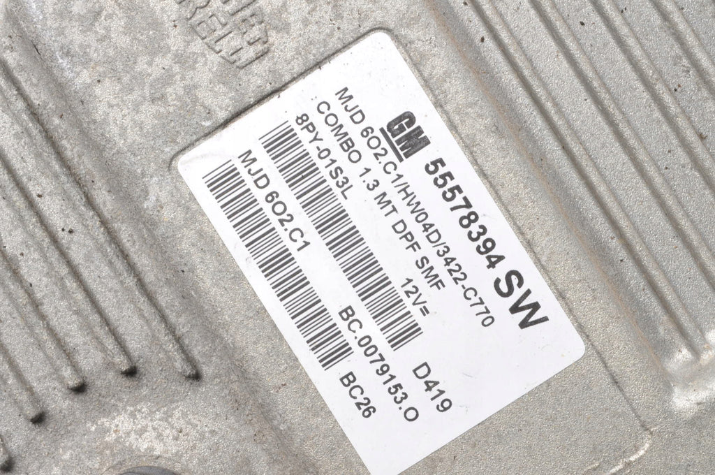 OPEL COMBO C III 1.3 CDTI 16V 75KM COMPUTER ENGINE DRIVER 55578394