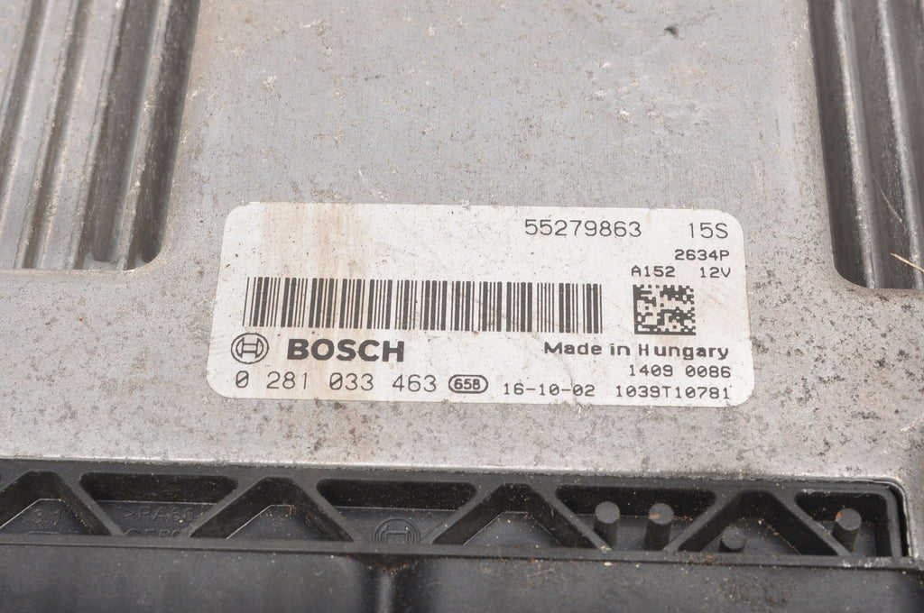 OPEL COMBO D 1.6 CDTI 105KM COMPUTER ENGINE DRIVER 55279863