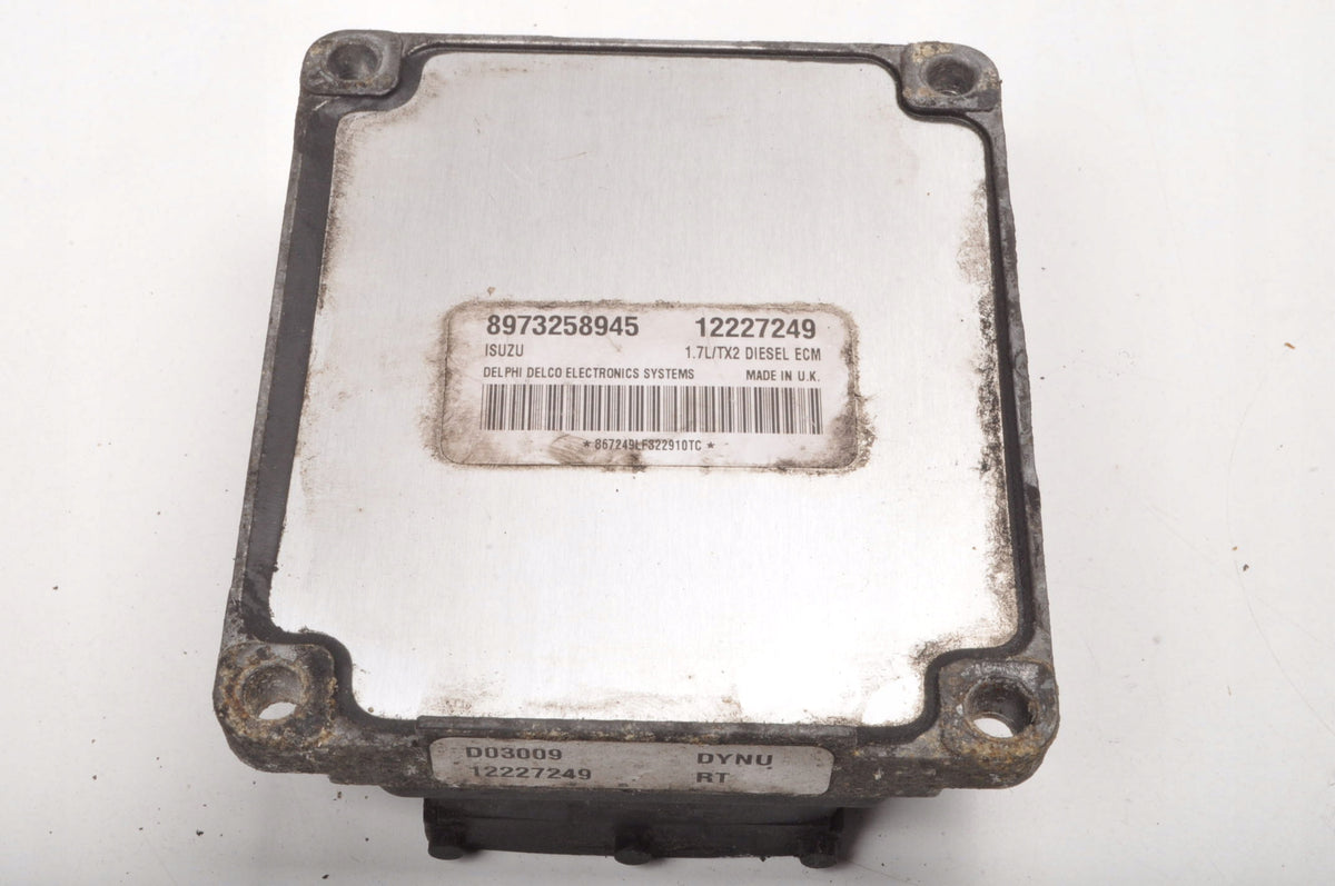OPEL CORSA C MERIVA A 1.7 DTI 75 KM COMPUTER ENGINE DRIVER 12227249