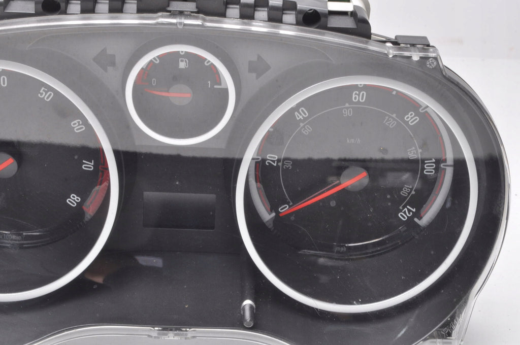 OPEL CORSA D 1.2 16V 80KM COUNTER CLOCKS UK P0013285384 13285384