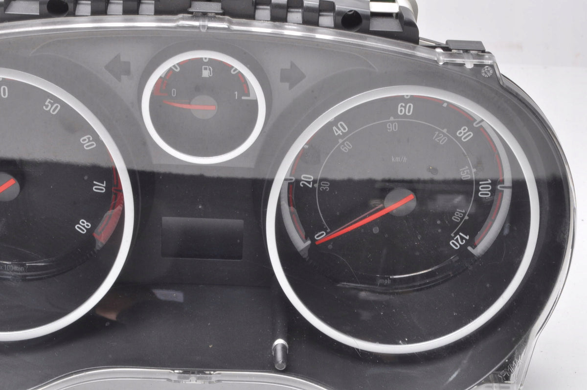 OPEL CORSA D 1.2 16V 80KM COUNTER CLOCKS UK P0013285384 13285384