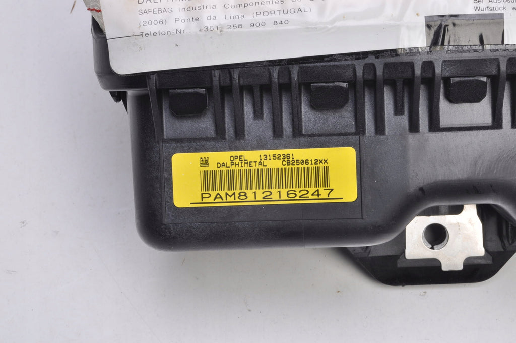 OPEL CORSA D PASSENGER AIRBAG 13152361