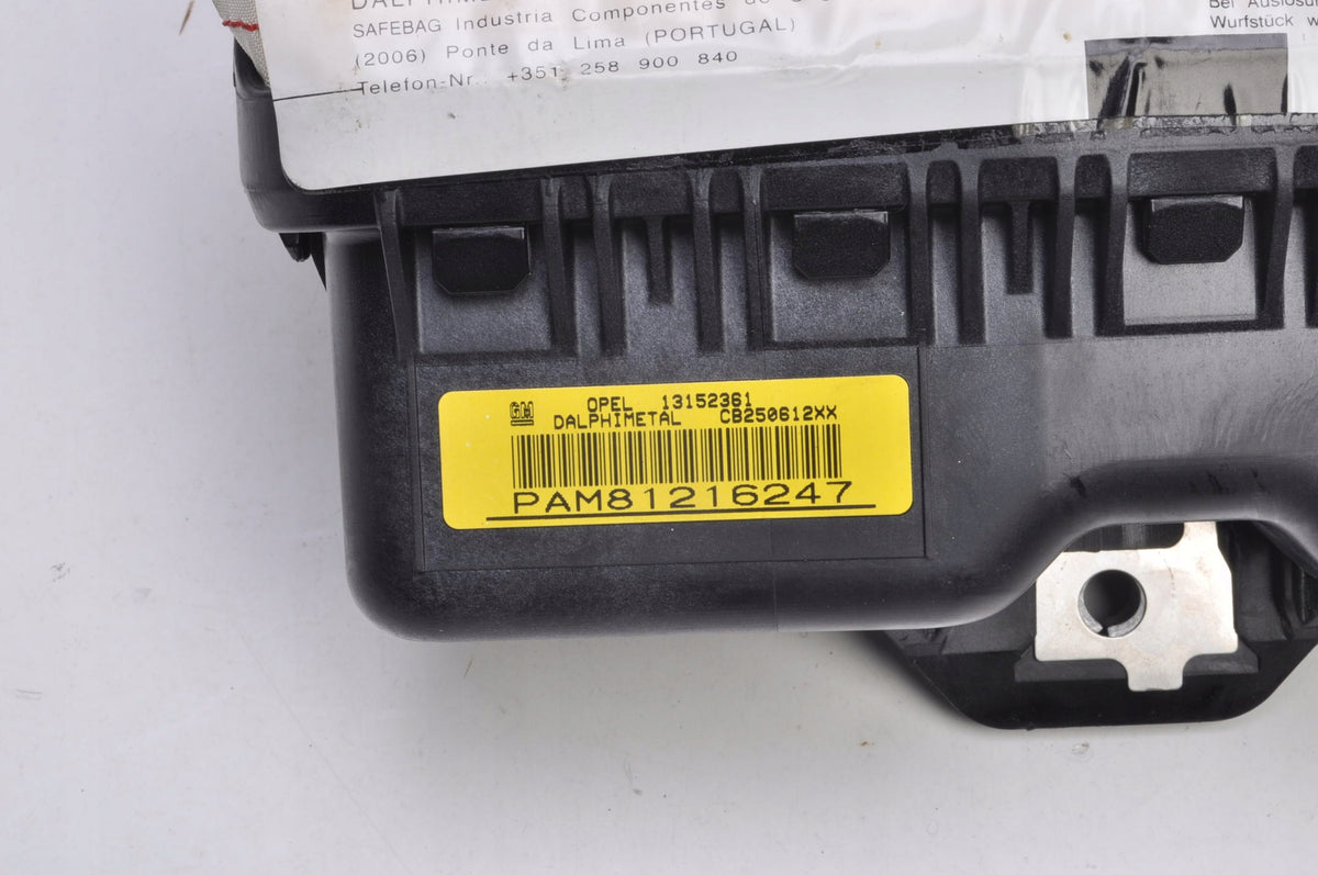 OPEL CORSA D PASSENGER AIRBAG 13152361