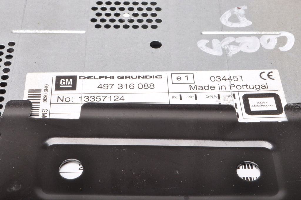 OPEL CORSA D RADIO 13357124