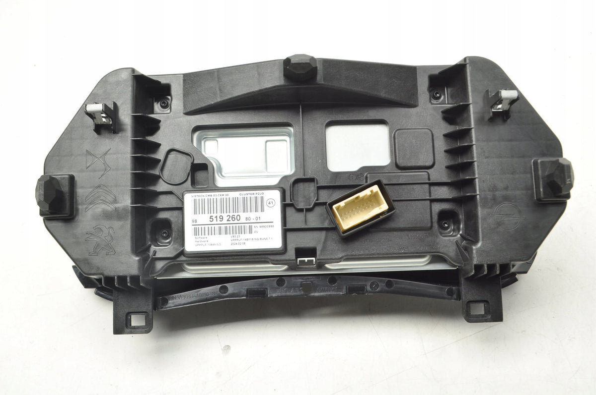 OPEL CORSA F 1.2 12V 75KM COUNTER CLOCKS 2024R UK 9851926080