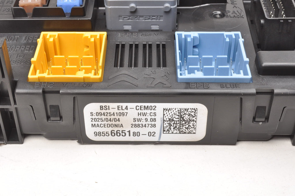 OPEL CORSA F MOKKA B II 1.2 THP 136KM BOX MODULE BSI 9855665180 2025R