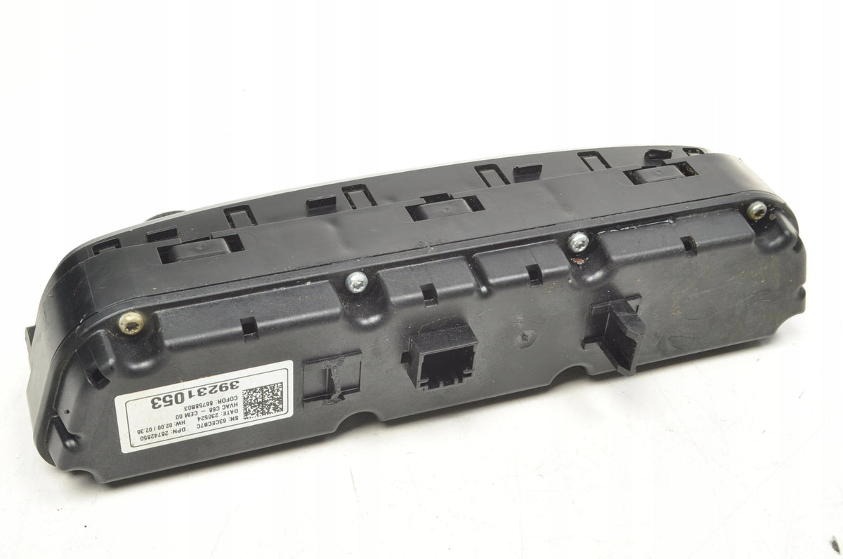 OPEL CORSA F PANEL AIR CONDITIONING SWITCH 39231053