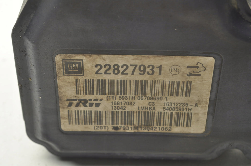 OPEL INSIGNIA A 2.0 Biturbo CDTI PUMP ABS 22827931