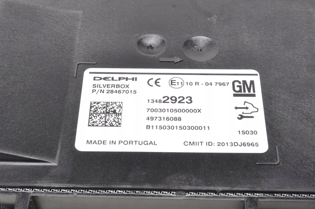 OPEL INSIGNIA AND CONTROLLER NAVIGATION MODULE 13482923 LIFT
