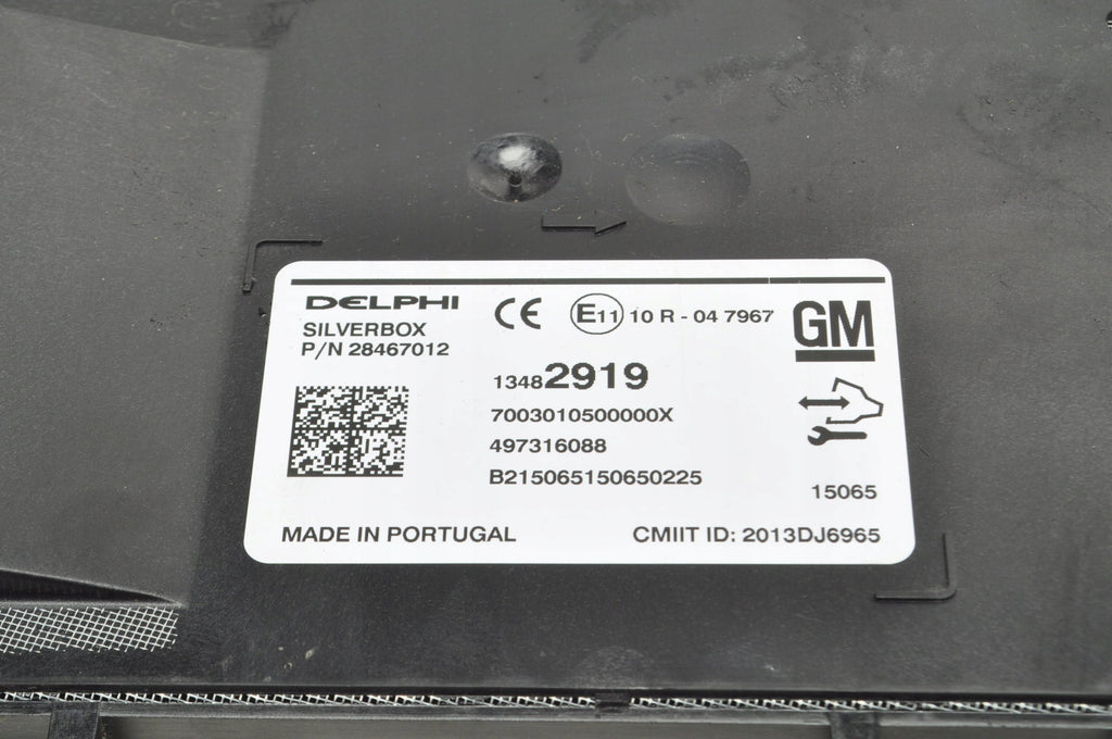 OPEL INSIGNIA AND CONTROLLER NAVIGATION MODULE LIFT 13482919