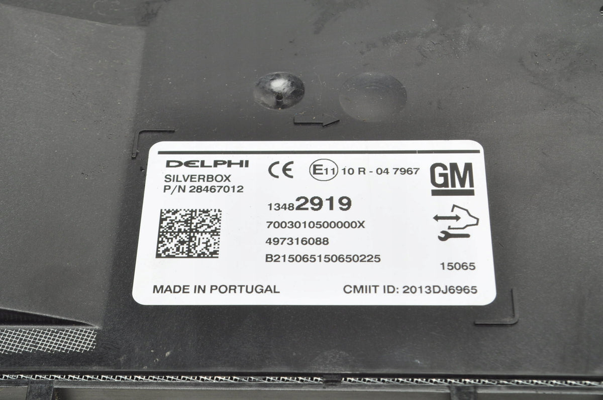 OPEL INSIGNIA AND CONTROLLER NAVIGATION MODULE LIFT 13482919