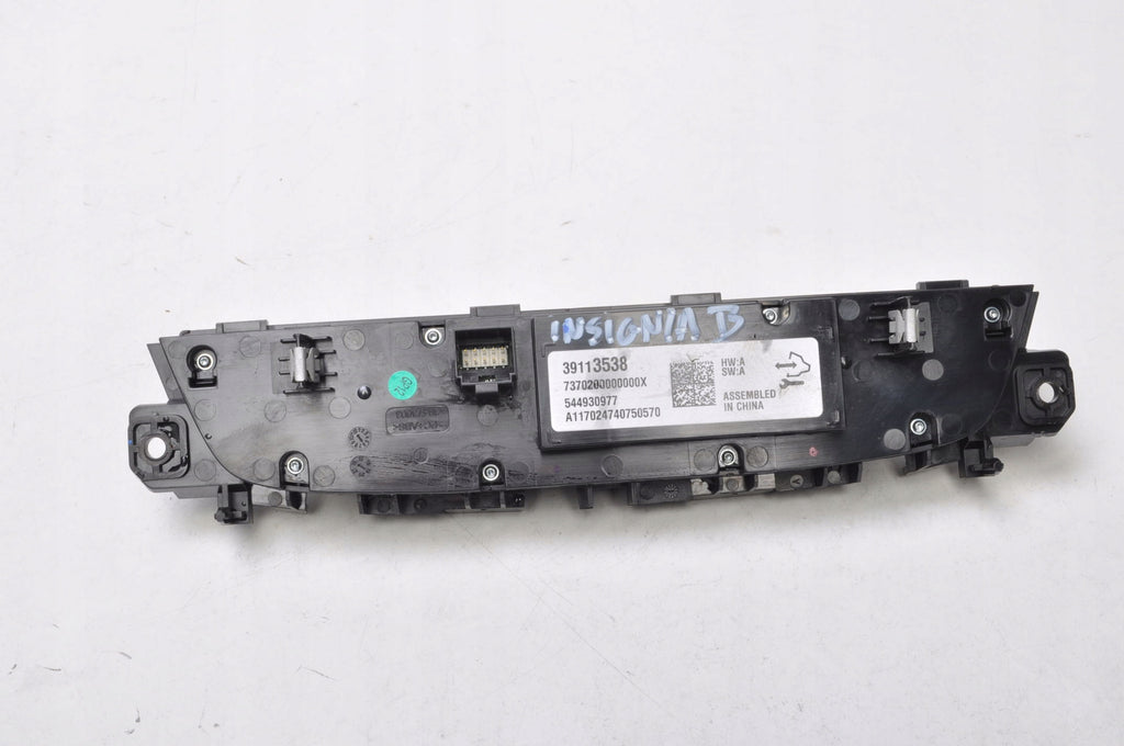 OPEL INSIGNIA II B AIR SUPPLY PANEL 39113538