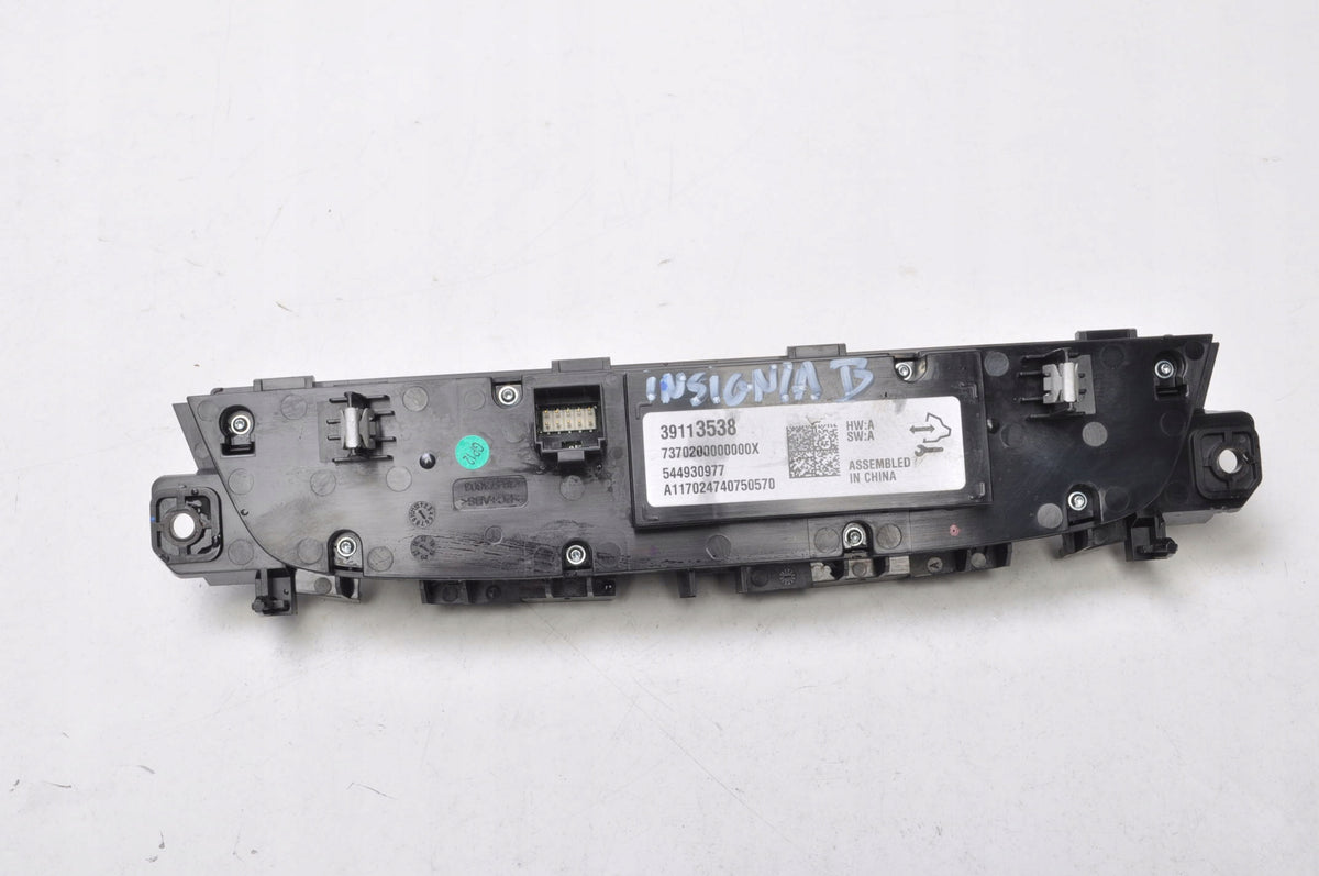 OPEL INSIGNIA II B AIR SUPPLY PANEL 39113538