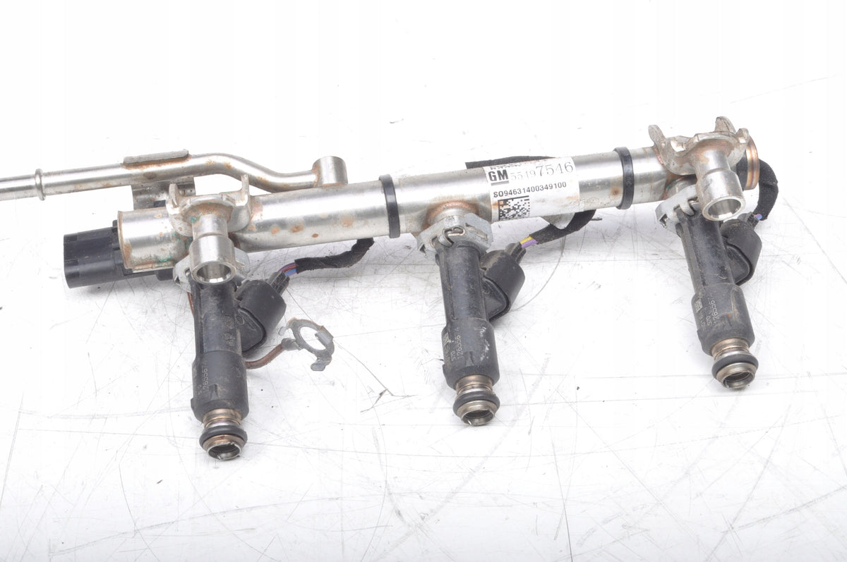 OPEL KARL 1.0 12V INJECTION RAIL INJECTION 12655674