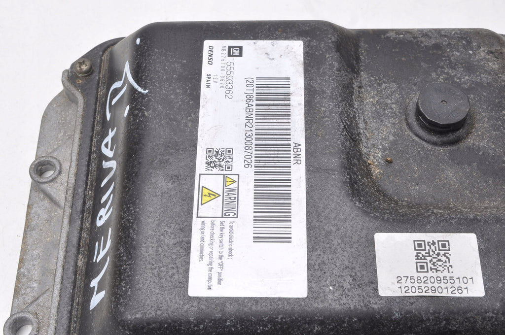 OPEL MERIVA B 1.7CDTI COMPUTER ENGINE DRIVER 55593362